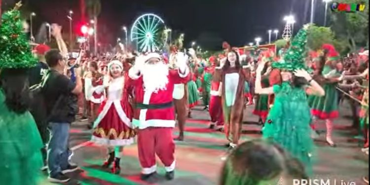 Desfile um Sonho Mágico de Natal Prefeitura de Manaus com a Nova Igreja Batista