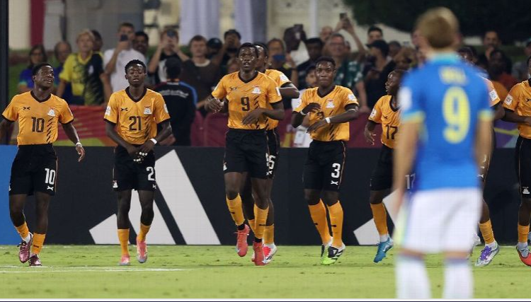 Brasil empata com Zâmbia e garante liderança no Grupo H do Mundial Sub-17