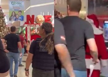 PAPAI NOEL TARADO – Preso quando estava no trabalho