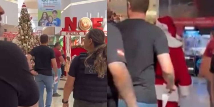 PAPAI NOEL TARADO – Preso quando estava no trabalho