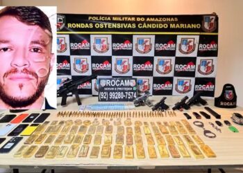 Farda suja: Policiais são presos com R$ 45 milhões em barras de ouro em Manaus