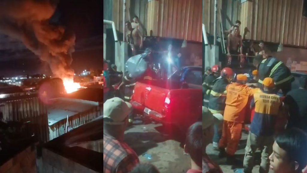Tragédia em Tefé: incêndio mata menino de 2 anos e destrói residência; veja o vídeo