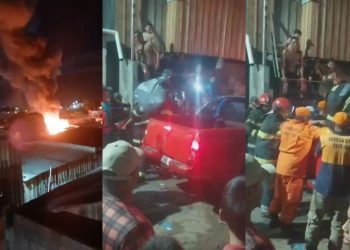 Tragédia em Tefé: incêndio mata menino de 2 anos e destrói residência; veja o vídeo