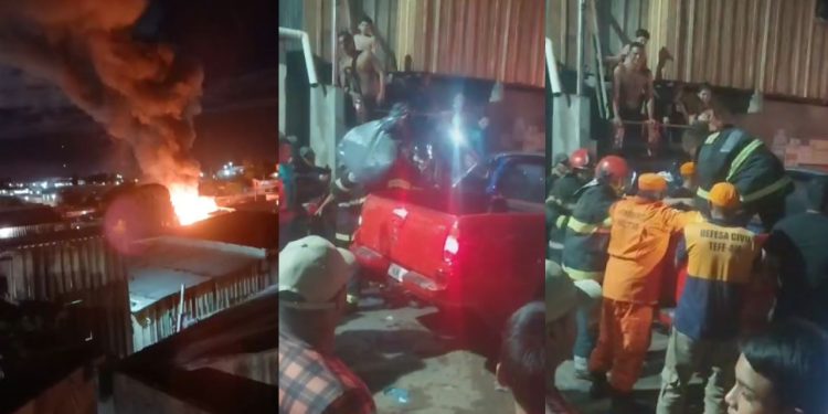 Tragédia em Tefé: incêndio mata menino de 2 anos e destrói residência; veja o vídeo