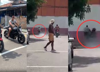 Em 'brincadeira de racha', personal morre após bater contra muro em Manaus