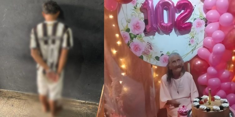 Preso jovem de 19 anos que invadiu casa e rasgou língua de idosa de 102 anos em Tefé