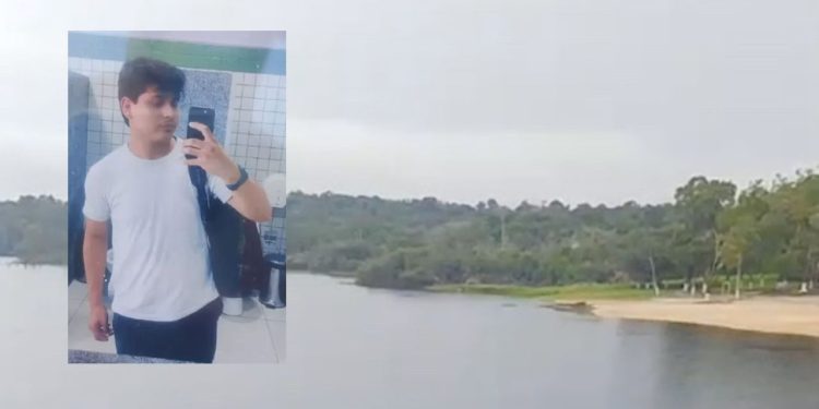 Brincando, jovem pula no rio, se afoga e é encontrado morto no dia seguinte em Manacapuru; vídeo
