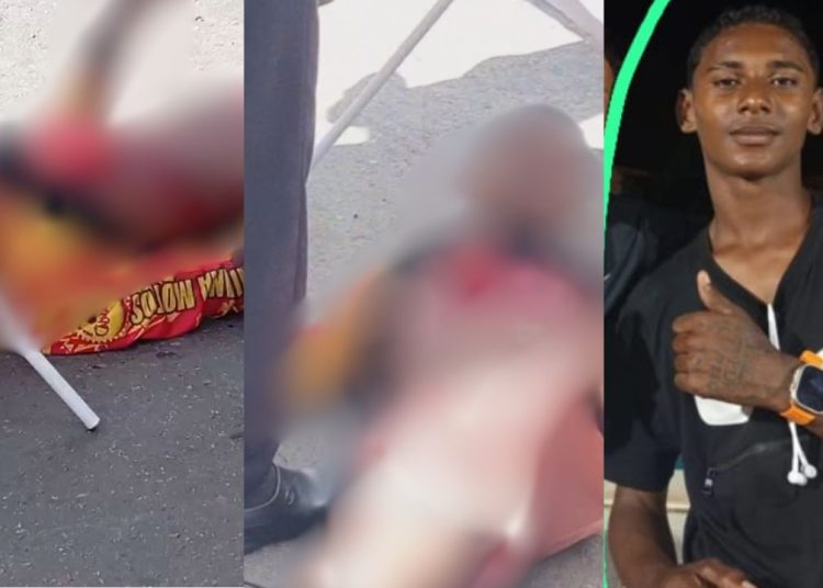 Vídeo forte mostra motociclista agonizando com pulmão exposto após acidente