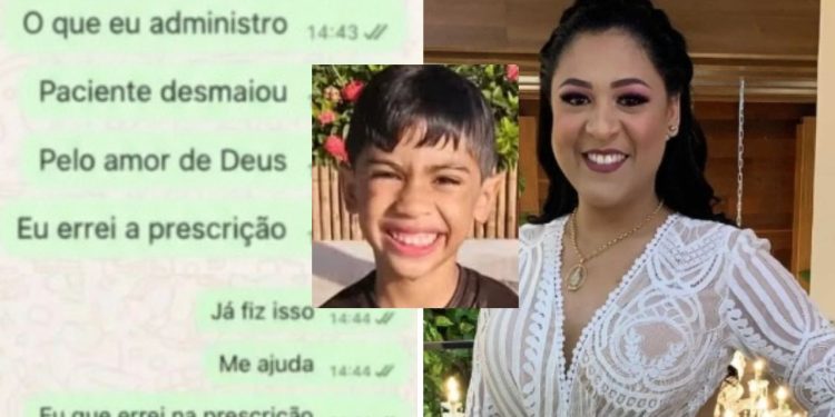 “Eu errei”: vaza conversa de médica que prescreveu adrenalina que matou Benício de 6 anos em Manaus