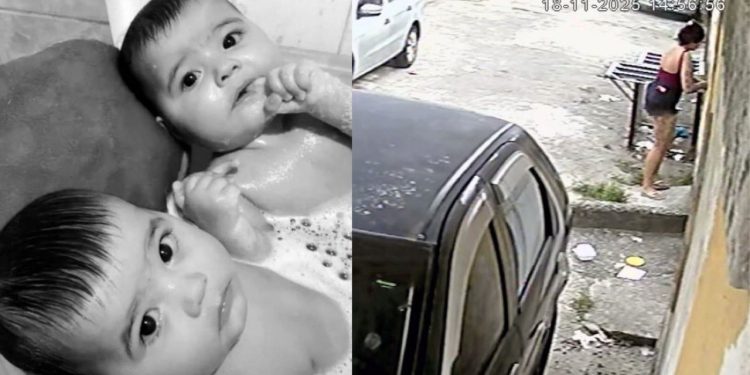 Gêmeos de 1 ano morrem carbonizados após serem deixados pela mãe em casa