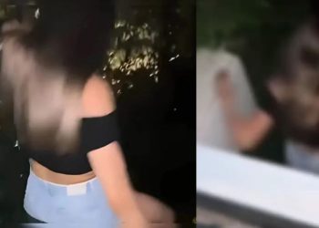 Vídeo: Para evitar flagra, ‘garota do Job’ pula janela de motel após chegada do marido