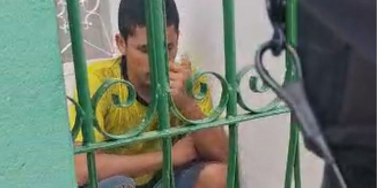 Conhecido por série de roubos no São Jorge é pego no flagra pela polícia; vídeo
