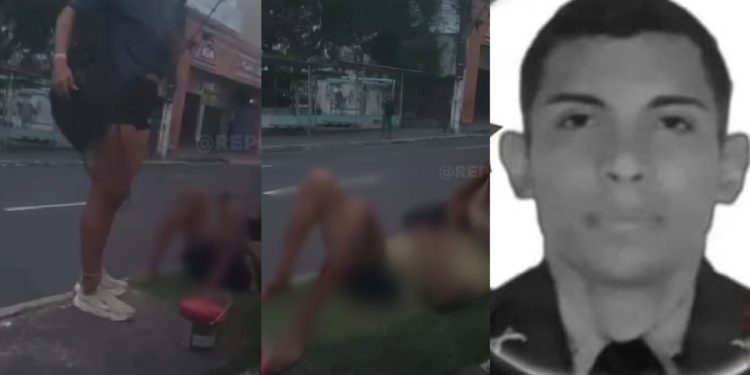 Vídeo mostra sargento agonizando antes de morrer em Manaus vítima e espancamento