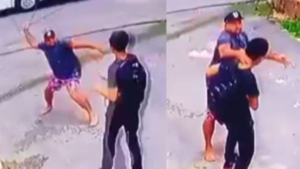 Vídeo: MP denuncia ex-militar que bateu jovem autista em Manaus