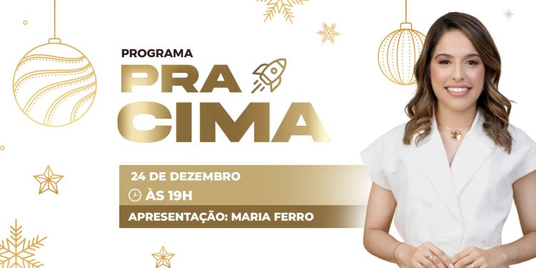 Empresário Júnior Pimentel no programa Pra Cima