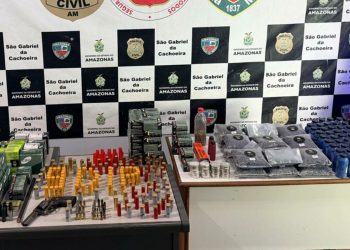 ARSENAL – Flagrado com fábrica clandestina de munições