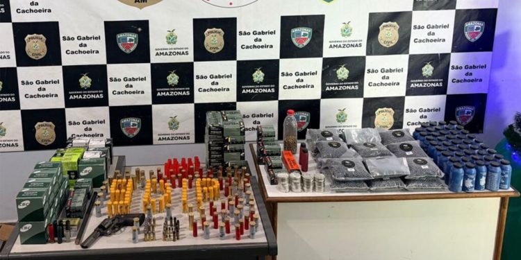 ARSENAL – Flagrado com fábrica clandestina de munições