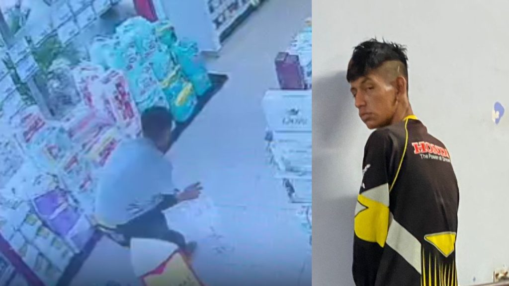 Em Manaus, homem tenta furtar produtos de higiene em drogaria e é preso