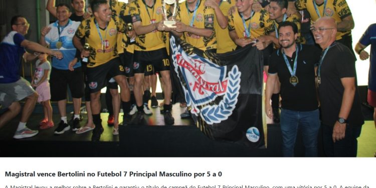 INVICTO – Magistral conquista Ouro nos Jogos Industriários