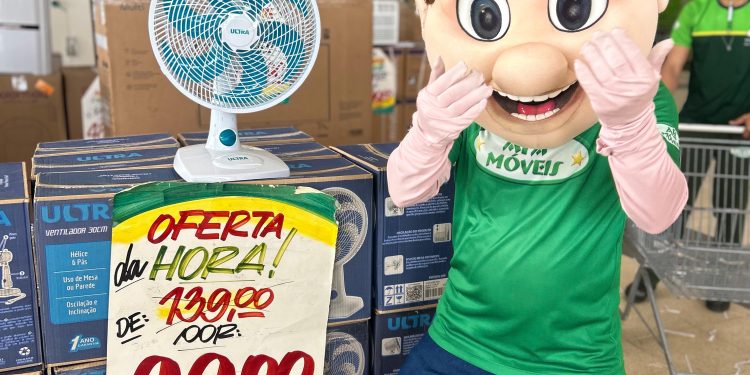 Sextou com o Mega Feirão da APA Móveis no Shopping Via Norte