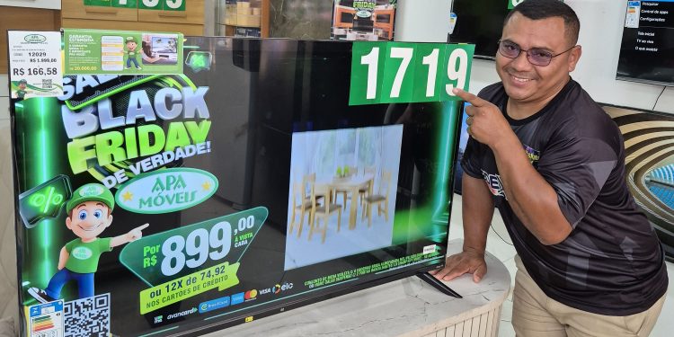Saldão Black Friday está Pegando Fogo na APA Móveis da Guilherme Moreira