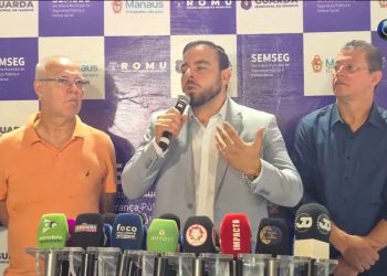 Coletiva: Apresentação de novos guardas municipais da operação ‘Boas Festas’