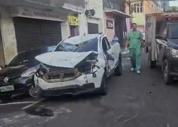 VÍDEO. Avançou sinal e matou motociclista em seguida fugiu; acidente foi no Centro
