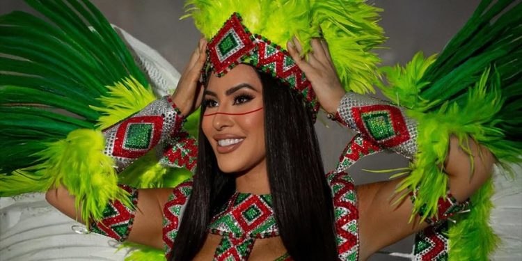 Isabelle Nogueira está fora da escola de samba Grande Rio