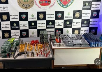 ARSENAL – Flagrado com fábrica clandestina de munições