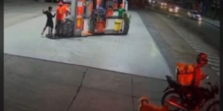 VÍDEO FORTE – Esfaqueou frentista e motoboy no Zumbi