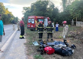 Acidente fatal com motociclista em Presidente Figueiredo