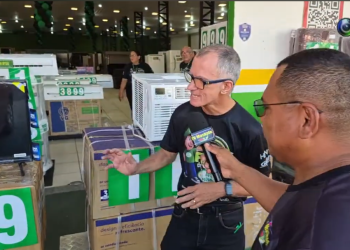 Os Ar-condicionados e TV estão também no Saldão Black Friday do Manôa