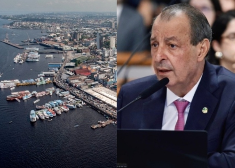 Omar Aziz anúncia início das obras do porto da Manaus Moderna