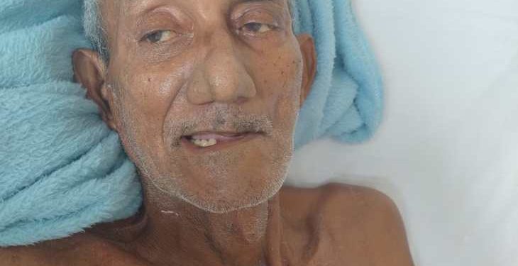Abandonado – Paciente está sozinho em hospital e direção pede ajuda para localizar família