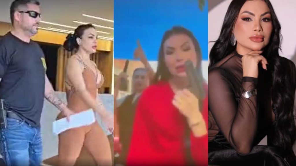 Blogueira é presa na academia após dançar com arma em vídeo em Manaus