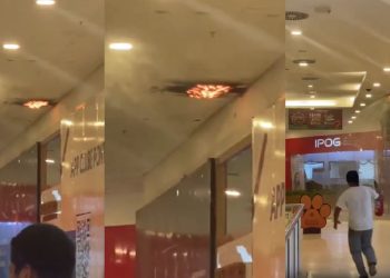 Princípio de incêndio provoca susto no Shopping Ponta Negra; veja o vídeo
