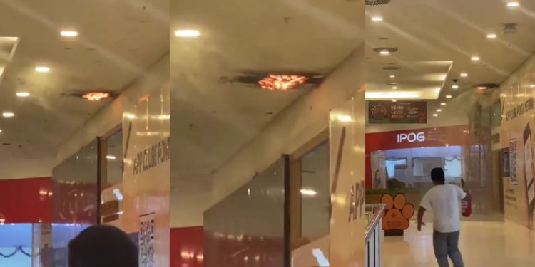 Princípio de incêndio provoca susto no Shopping Ponta Negra; veja o vídeo