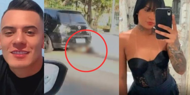Vídeo forte mostra motorista arrastando a ex pela rua; ela teve as duas pernas amputadas