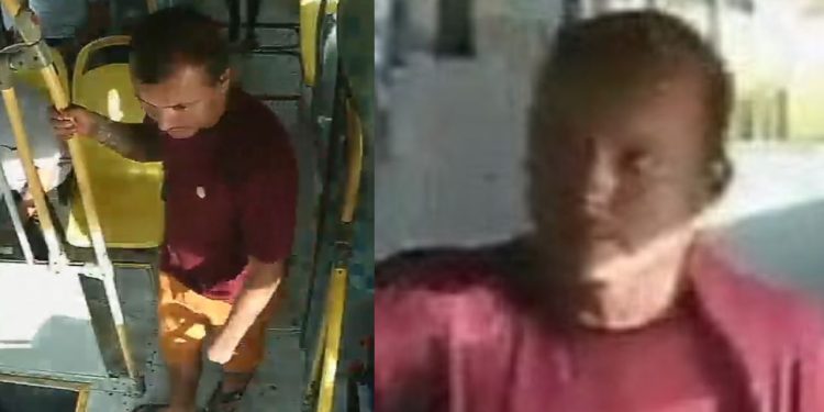 Procurado: polícia divulga imagem de homem que roubou dois ônibus das linhas 650 e 678