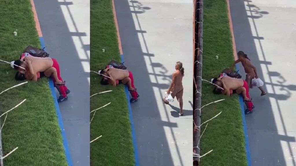 Enquanto casal trocava beijos, ladrão age rápido e furta celular em Parintins