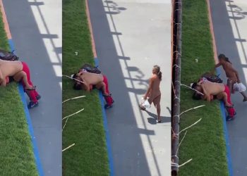 Enquanto casal trocava beijos, ladrão age rápido e furta celular em Parintins