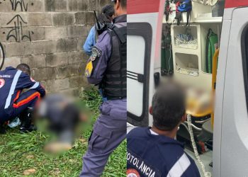 Vídeo: Assaltantes quase são queimados vivos por populares na avenida do Turismo