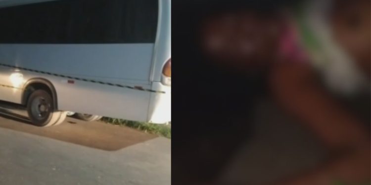 Vídeo forte: com sinais de est*pr0, ‘Formiga’ é achada morta embaixo de um micro-ônibus no AM