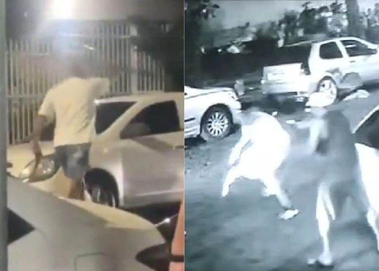 Vídeo: Flanelinha tenta intimidar PM com simulacro e acaba morto a tiros