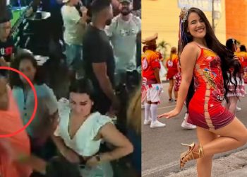 Tapa na cara: Sambista denuncia homem após ser agredida em bar de Manaus; veja o vídeo