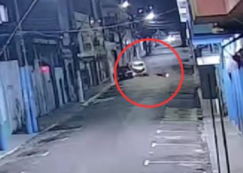 Imagens mostram acidente que matou vigilante no Centro de Manaus; assista