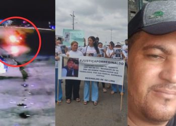 Veja momento que feirante é atropelado e morto por viatura da Força Tática em Manaus