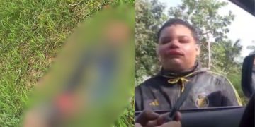 População se junta, espanca jovem assaltante e deixa corpo jogado em barranco em Manaus