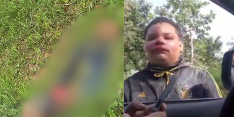 População se junta, espanca jovem assaltante e deixa corpo jogado em barranco em Manaus