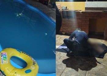 Durante confraternização, menino de 5 anos morre afogado em piscina em Manaus